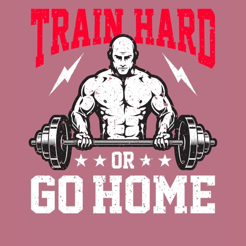 Trainiere hart oder geh nach Hause