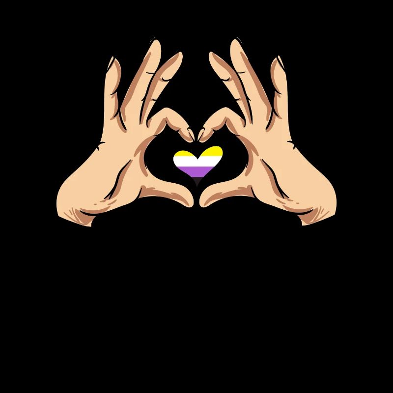 Non Binary Gender Flagge Geschenk