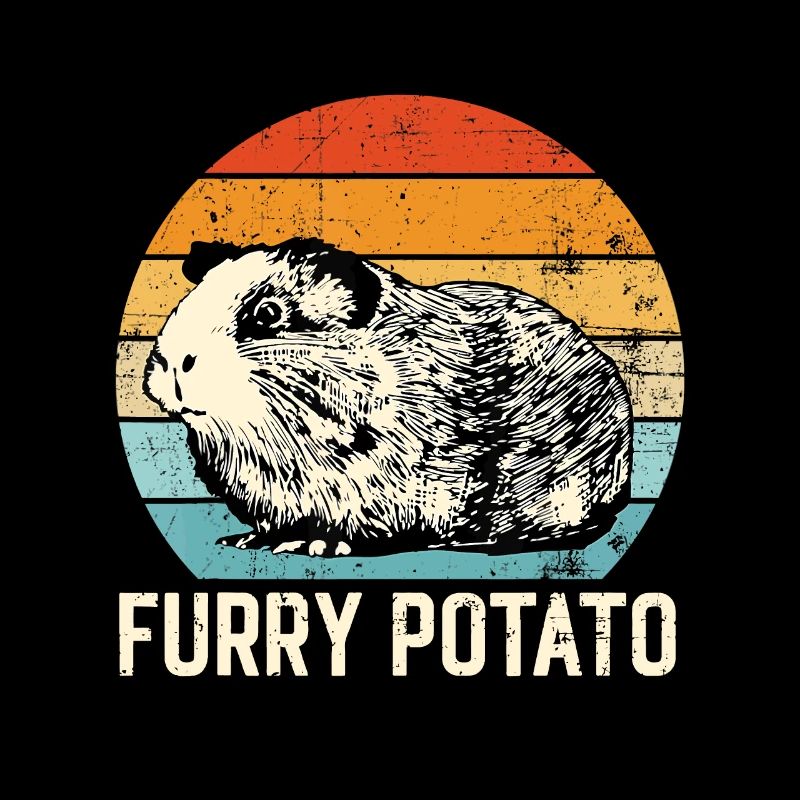 Meerschweinchen Idee, Pelzige Kartoffel