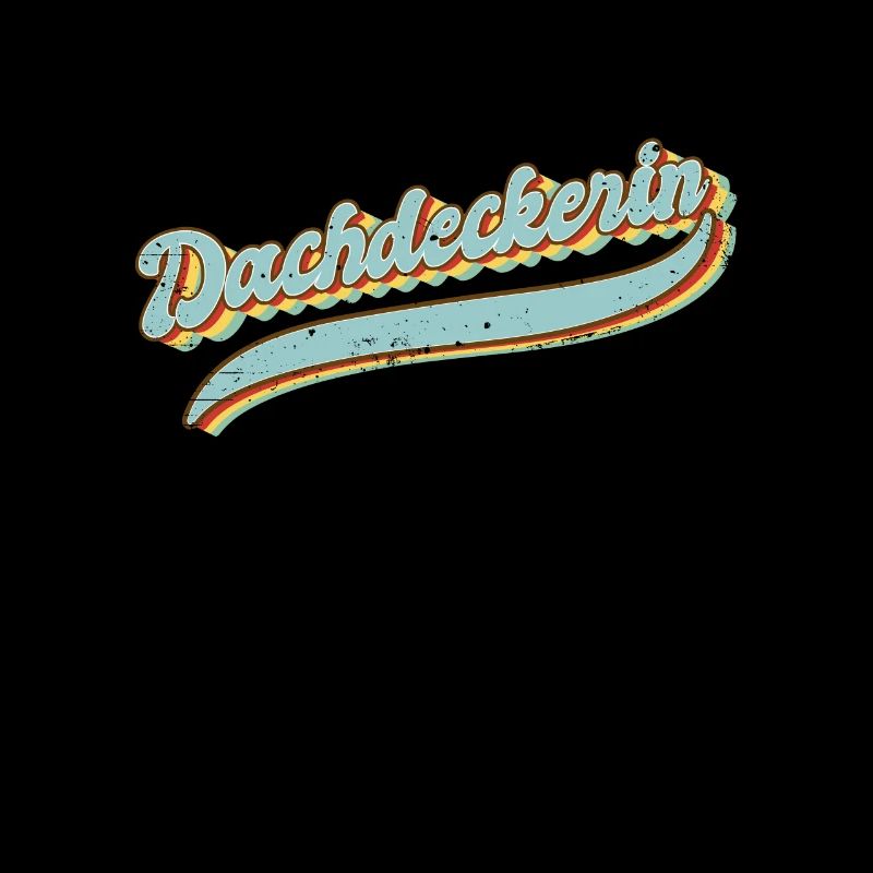 Dachdecker Vintage Handwerker Dachdeckerin