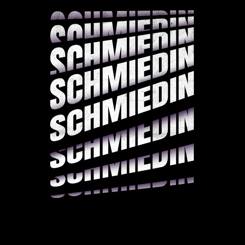 Schmied Spruch Handwerker Schmiedin