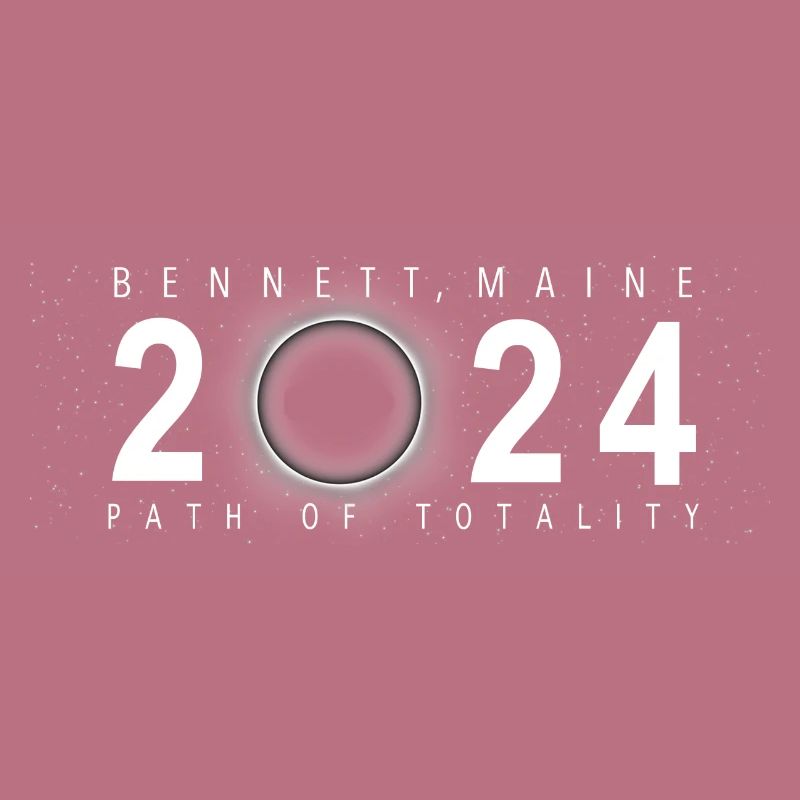 Solar Eclipse Bennett Maine April 8 2024