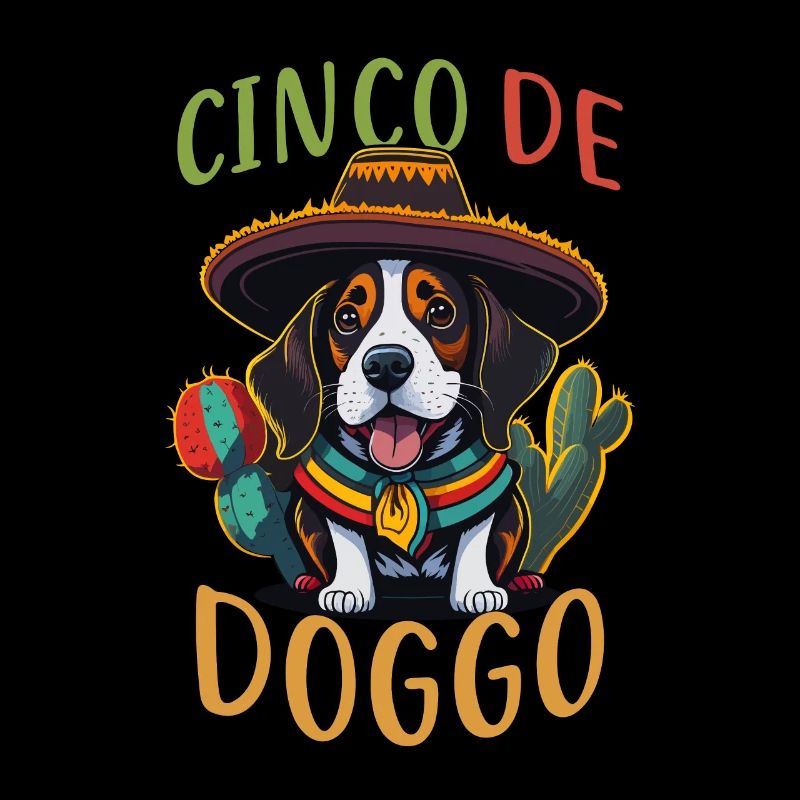 Cinco de Mayo Beagle Cinco de Doggo Beagle