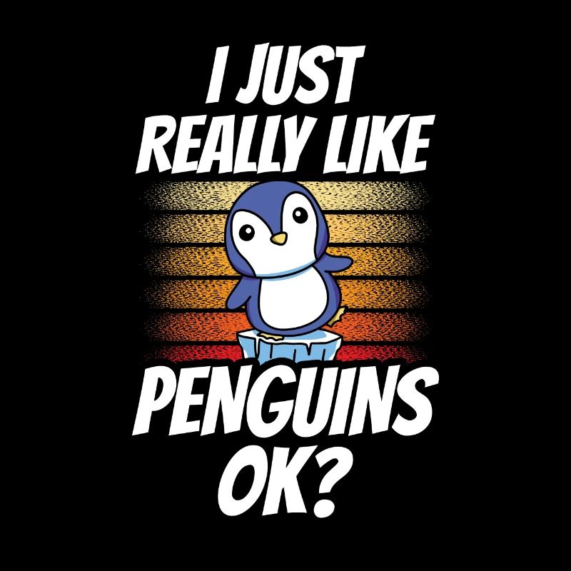 Ich Mag Pinguine Einfach Sehr Pinguin Süß Tier