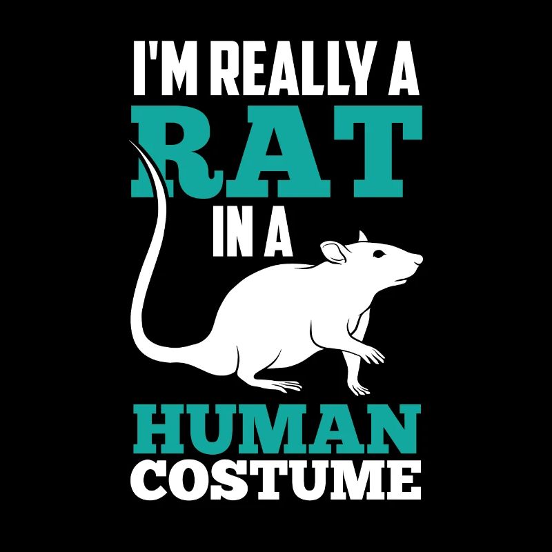 Ich Bin Eine Ratte In Einem Menschlichen Kostüm