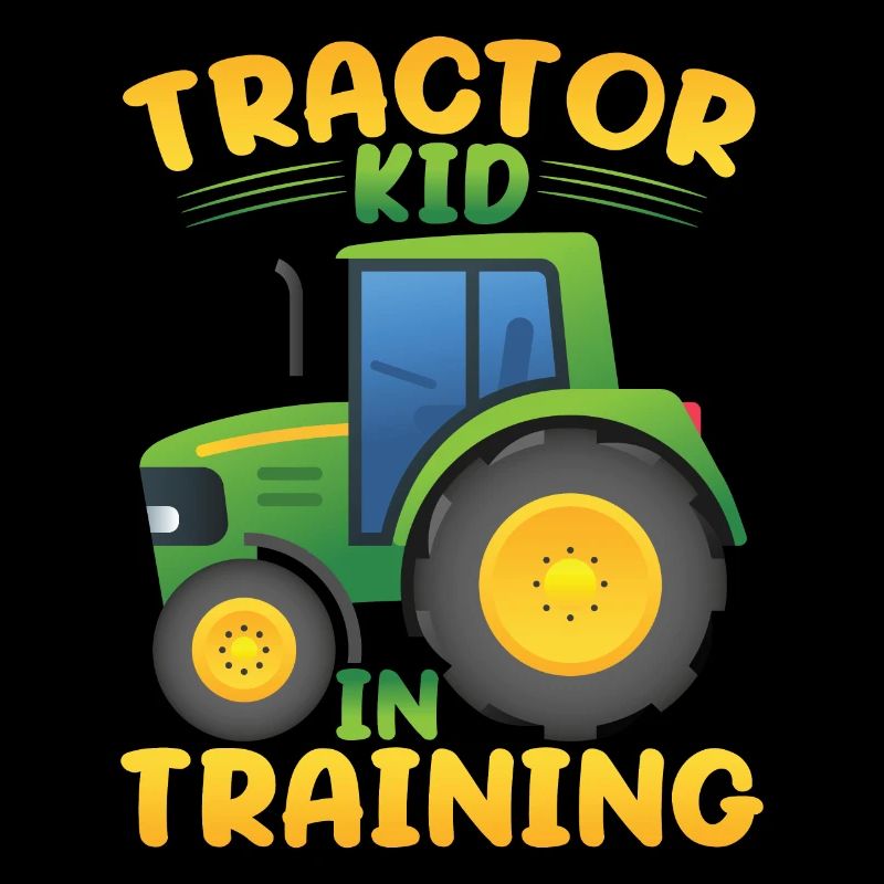 Traktorkind im Training