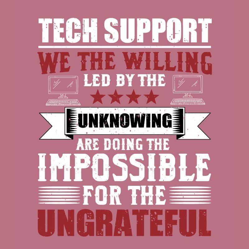 Funny Technical Support Sysadmin Humor