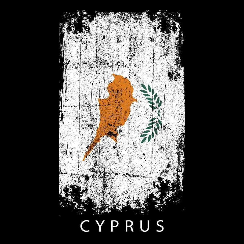 Souvenir avec le drapeau du pays de Chypre