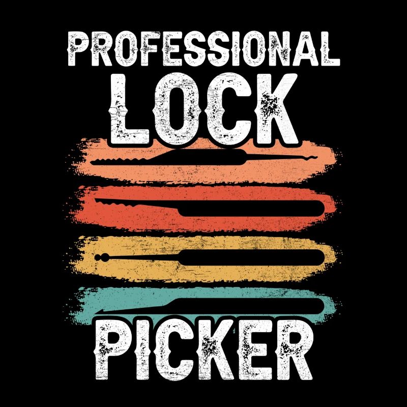 Professioneller Schlossknacker Lock Picker Knacken