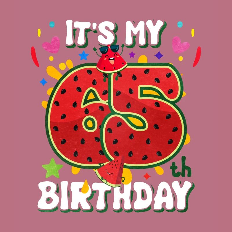 65e anniversaire Pastèque