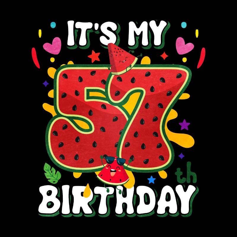 57e anniversaire Pastèque