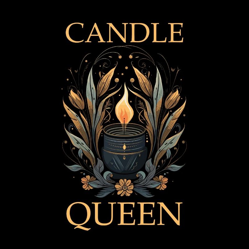 Candle Queen Floral Boho Candle Making