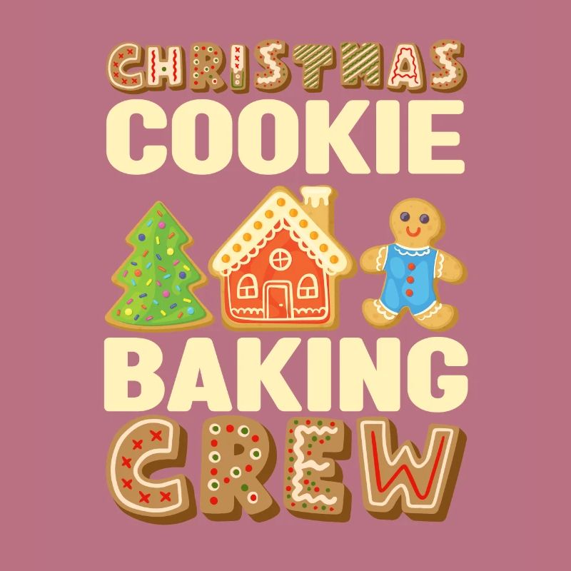 Équipe de cuisson de biscuits de Noël traditionnelle