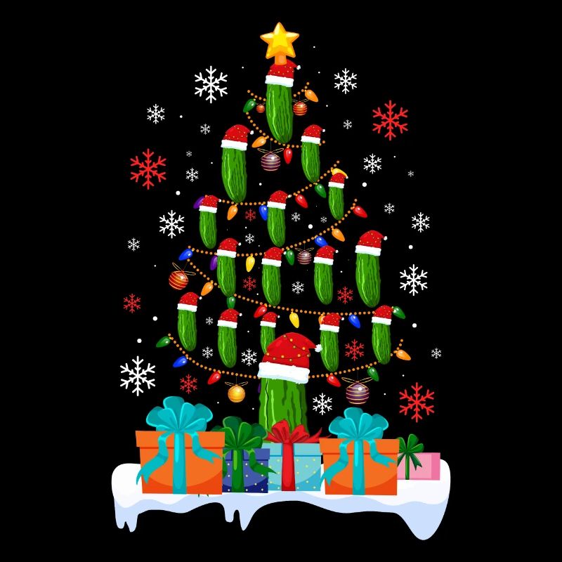 Pickle Noël Drôle de Cornichon Joyeux Noël