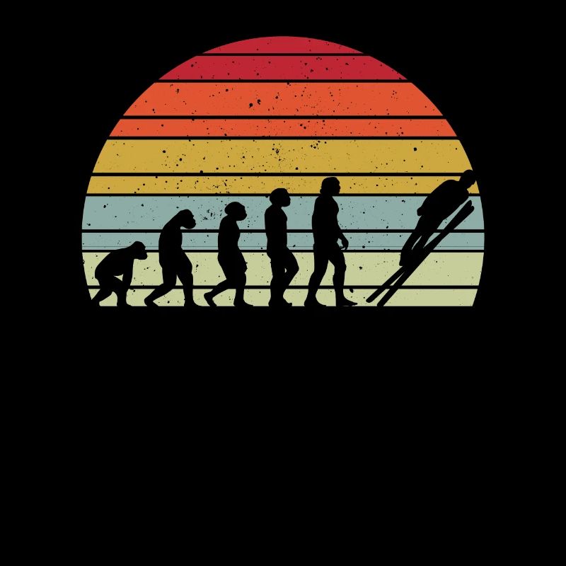 Skispringen Evolution