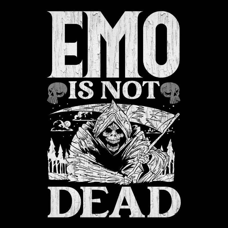 Emoticon Emo n’est pas mort Esthétique Emocore