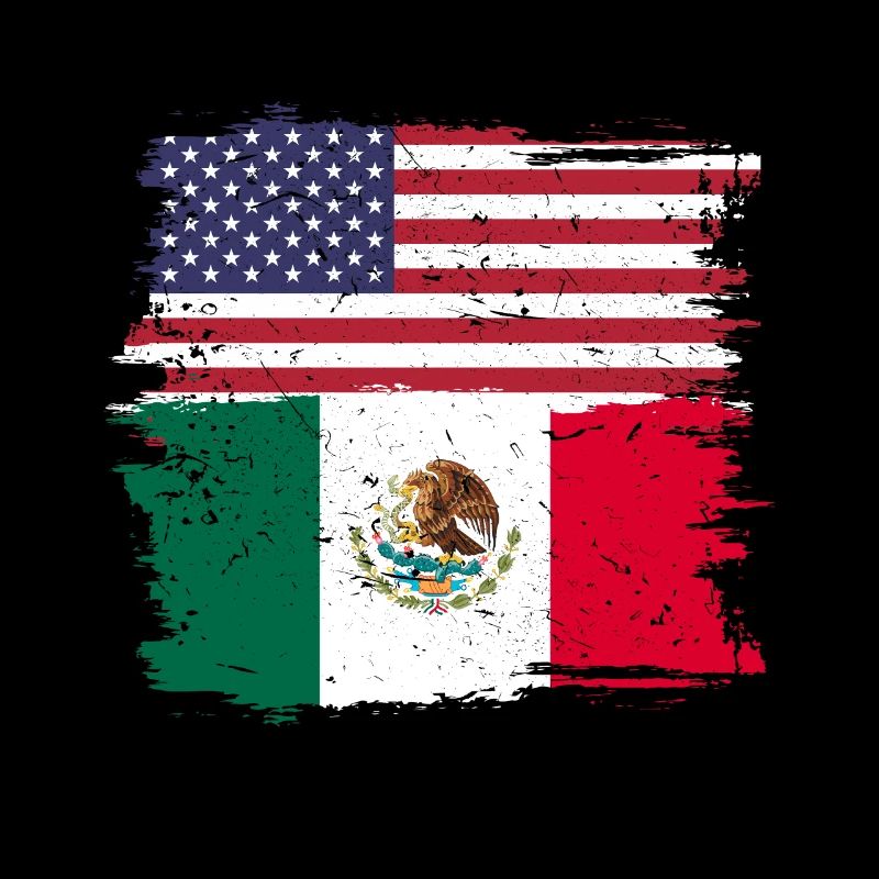 États-Unis Drapeau mexicain