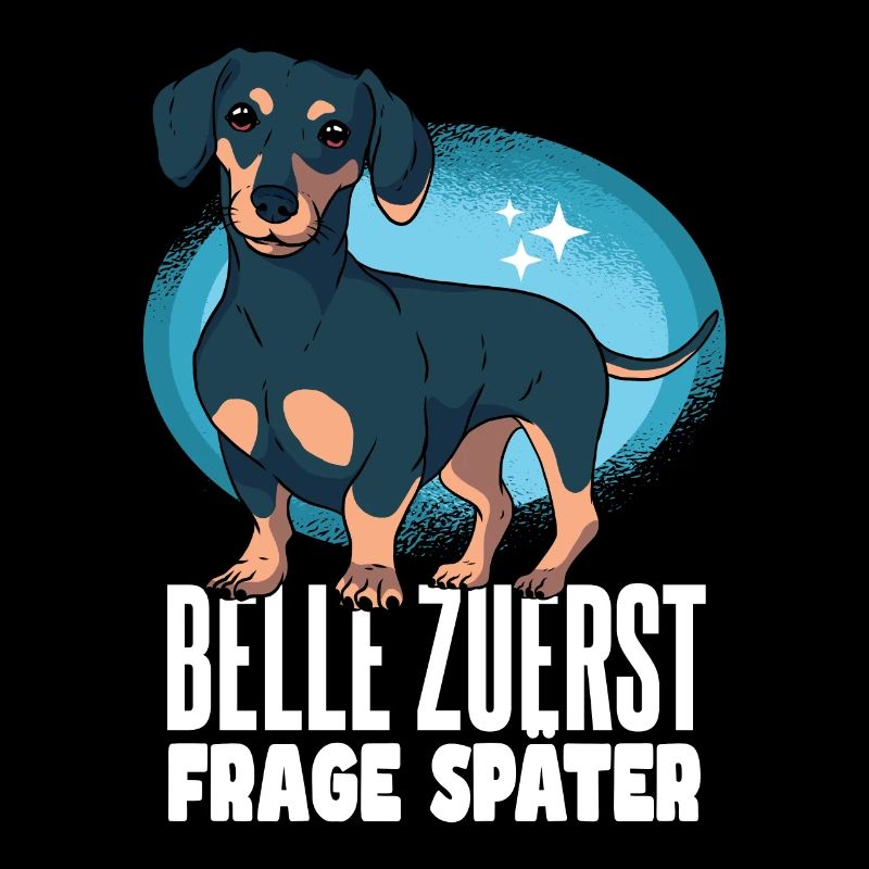 Lustiger Dackel Spruch