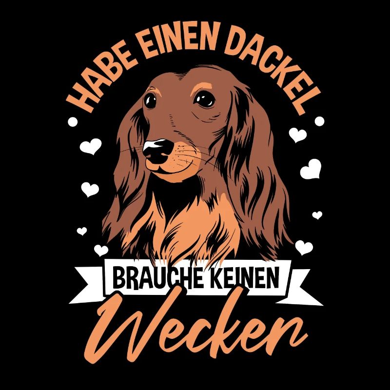 Lustiger Dackel Spruch