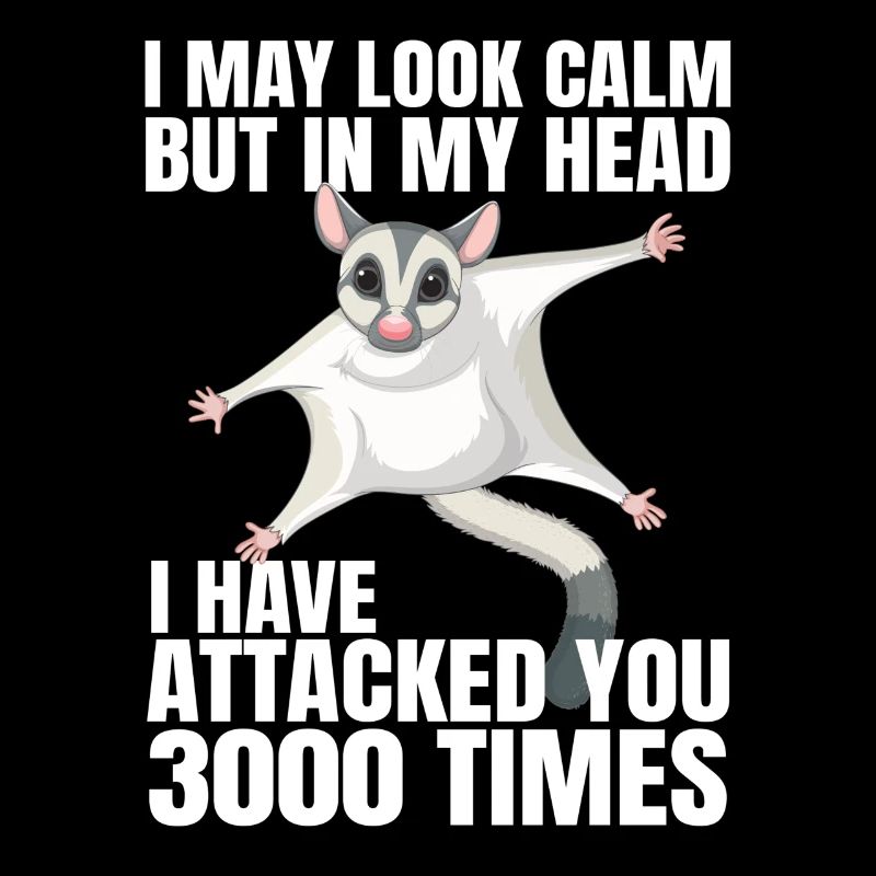 Sugar Glider Flughörnchen