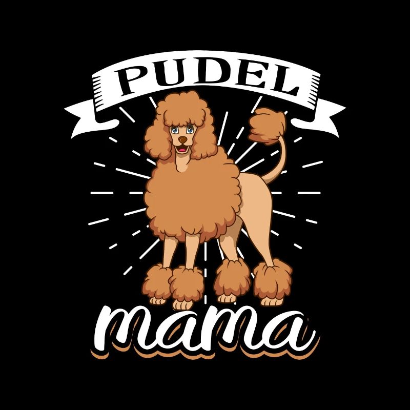 Maman caniche - Caniche