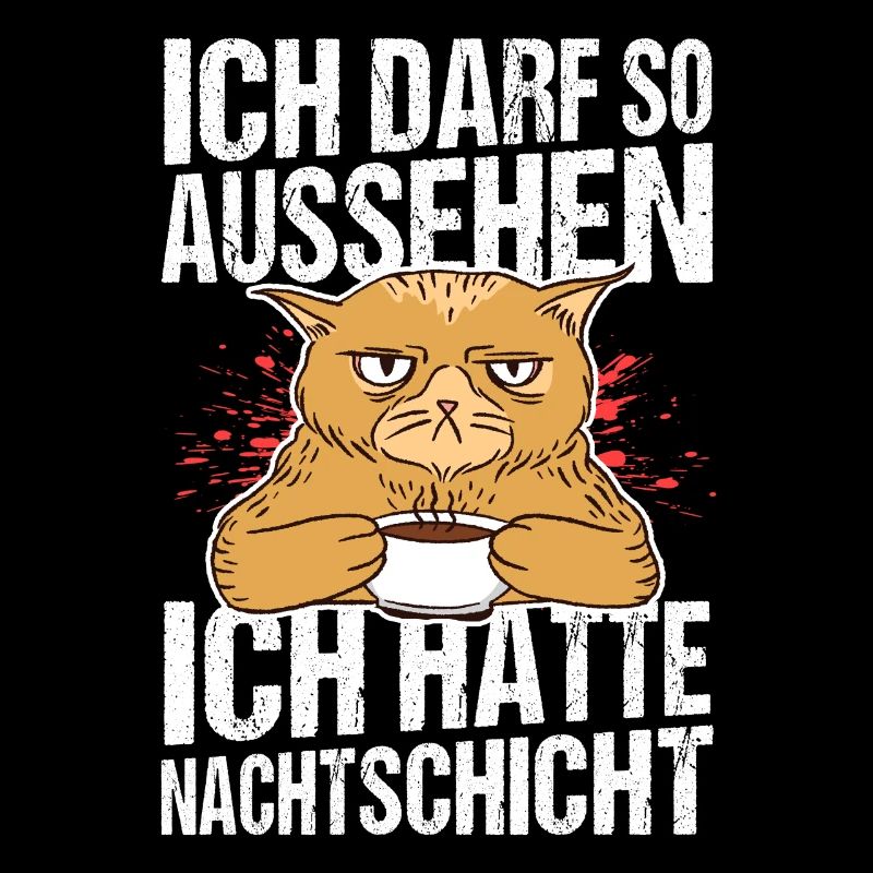 Nachtschicht Kaffee Arbeit Morgenmuffel Arbeitskol