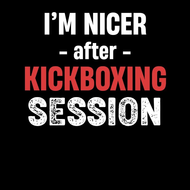 Ich Bin Netter Nach Dem Kickboxen Instruktor