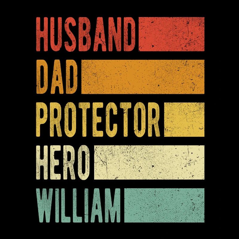William Name Papa Geschenk