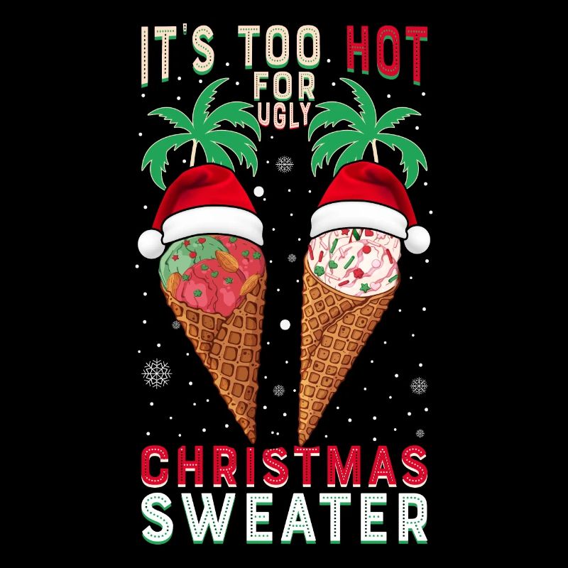 Il fait trop chaud pour les pulls de Noël moches