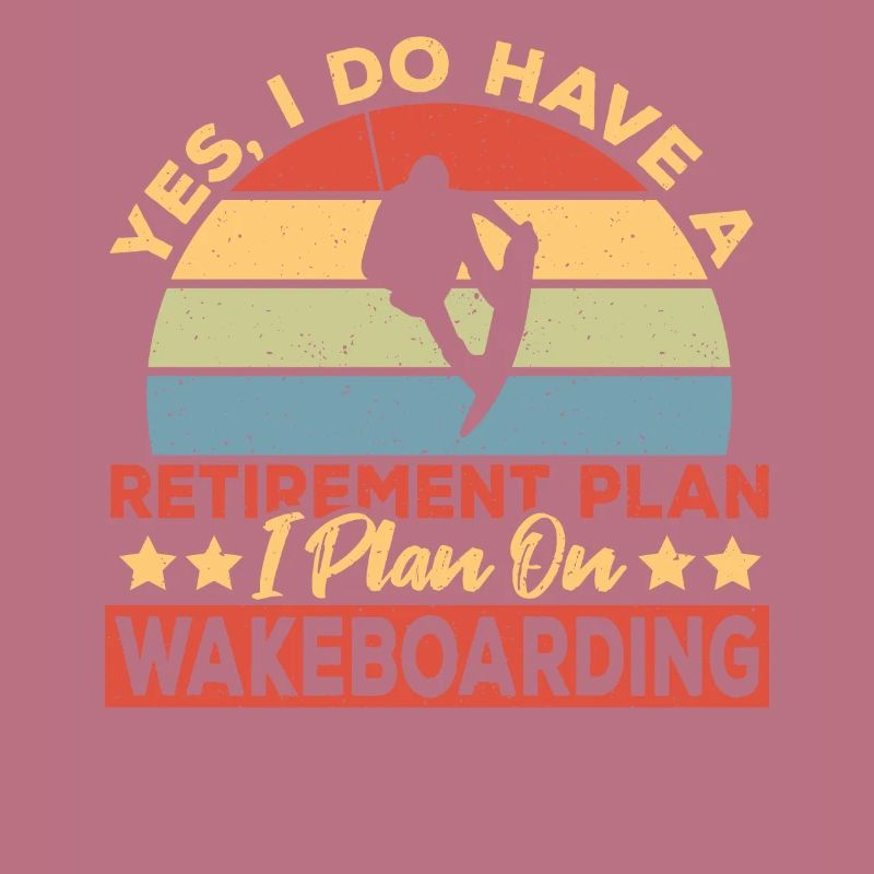 Plan de retraite Wakeboarder Wakeboard