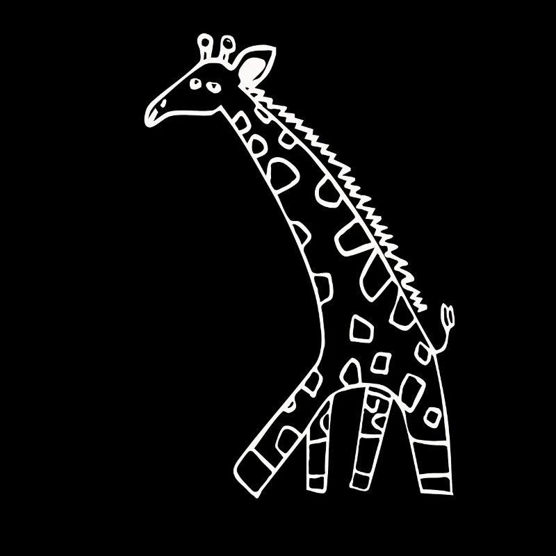 Giraffe Afrika Zoo Tiere Geschenk Idee