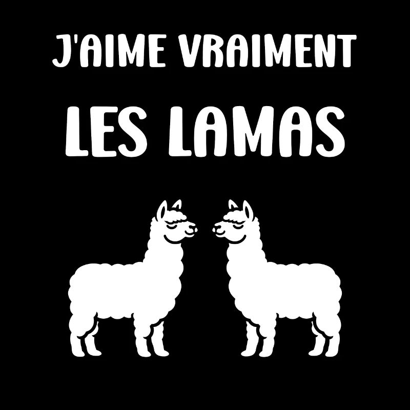 Humour mignon petit lama