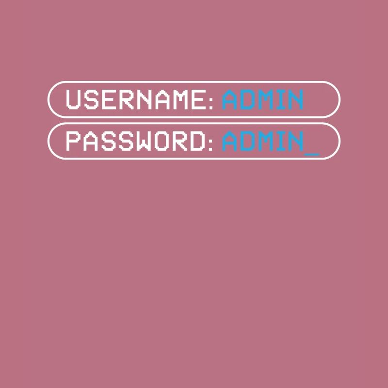 Username Admin Password Programmer