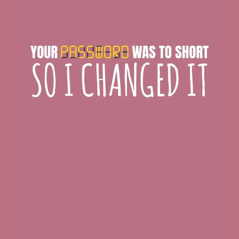 Password I Changed It Hack Programmierer