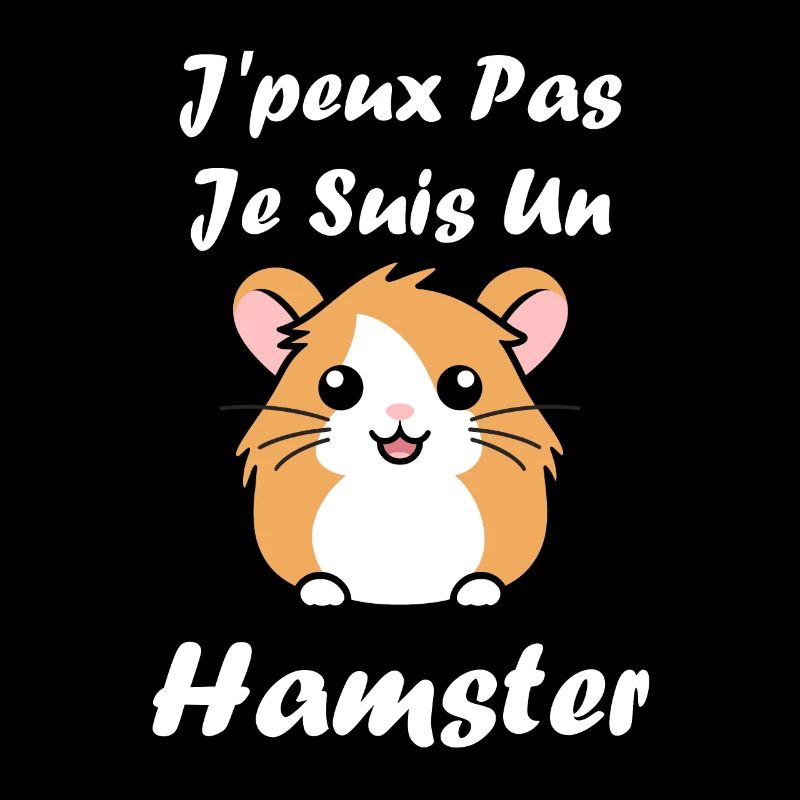 Mignon Humour petit hamster