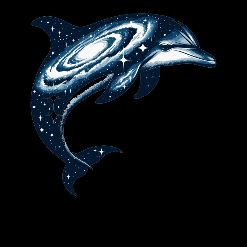 Dolphin Space Galaxy Universe