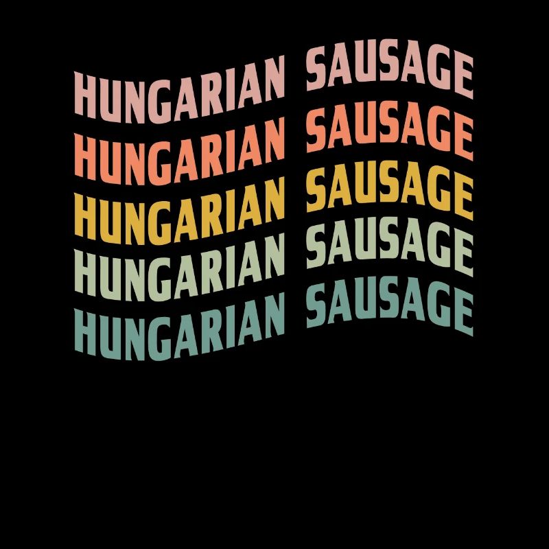 Ungarischer Wurst Schrift