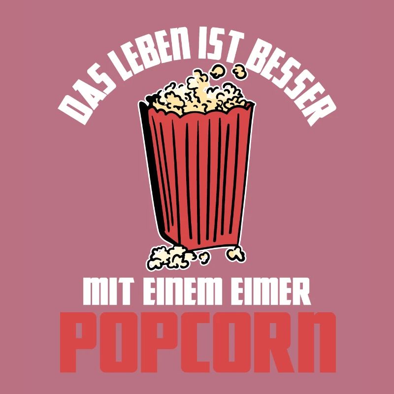 Leben Besser Eimer Popcorn Fasching Kostüm