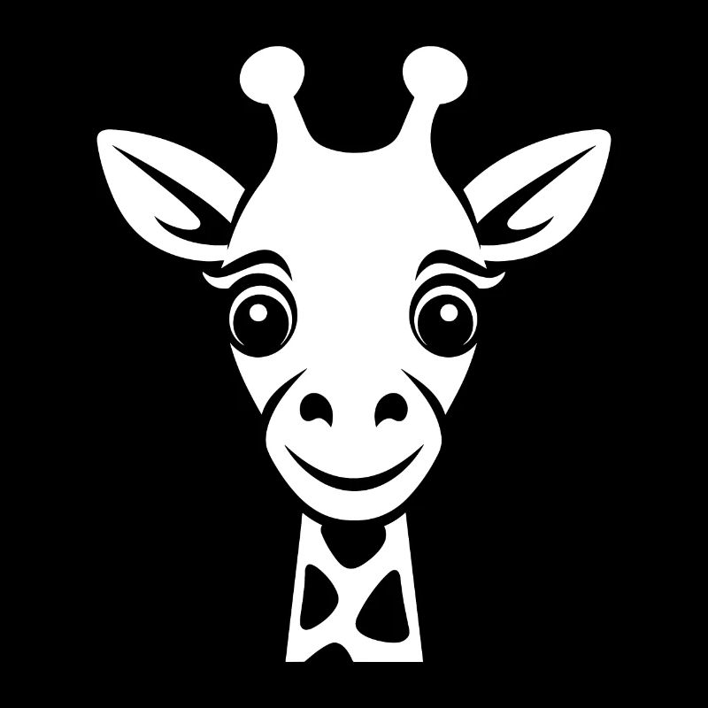 Kopf der Giraffe