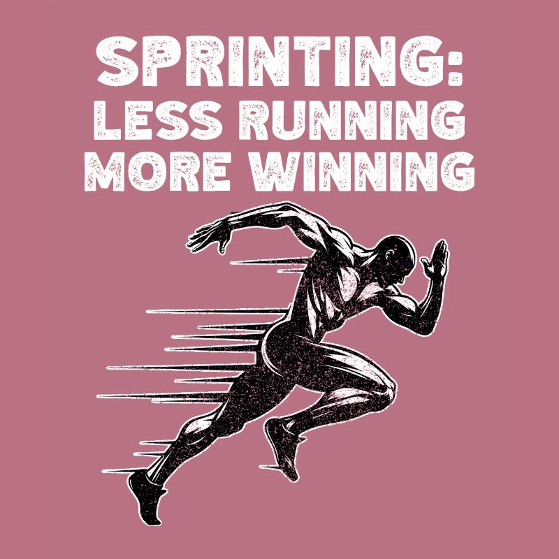 Bahnläufer Sprinter Sprint 100m Sprinter