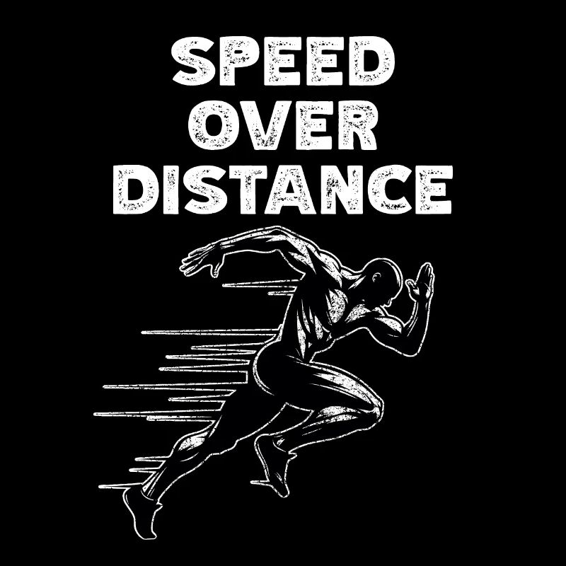 Bahnläufer Sprinter Sprint 100m Sprinter
