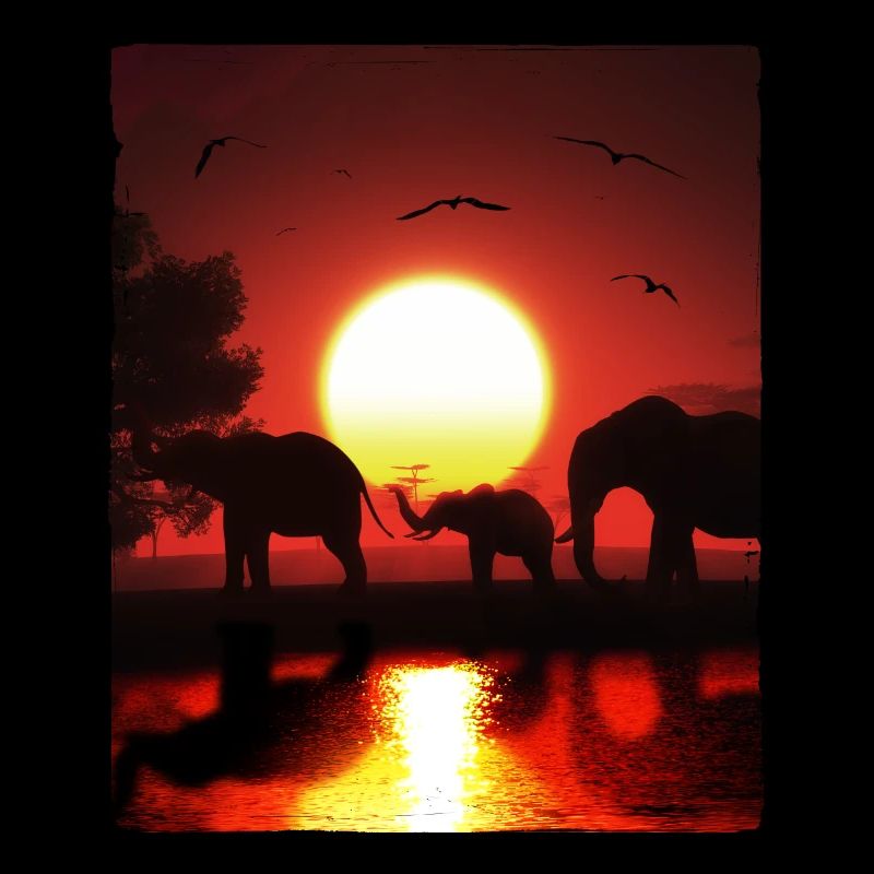 Éléphant Faune