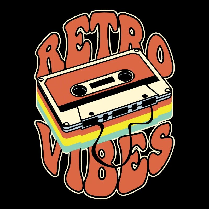 Retro Vibes Cassette Nostalgie