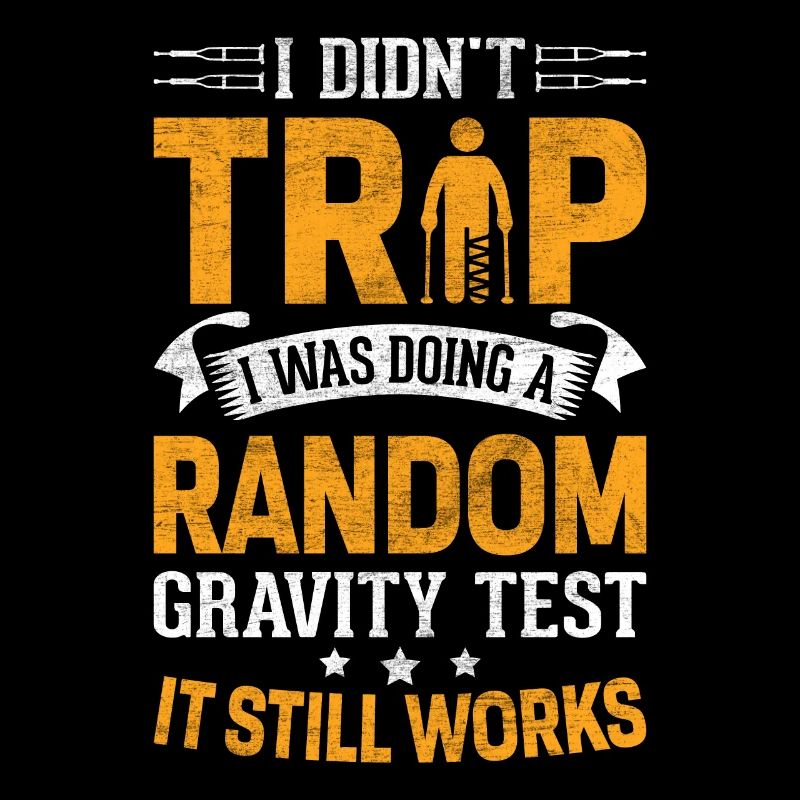 Funny Gravity Clumsy Fall Broken Bone Gravity