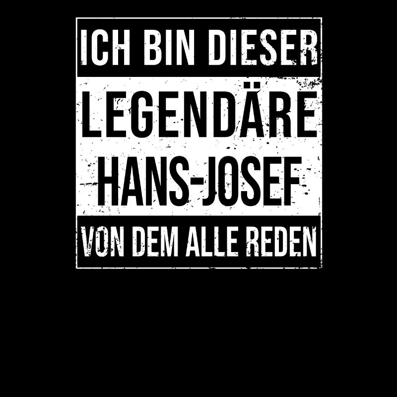 I'm this legendary for Hans-Josef