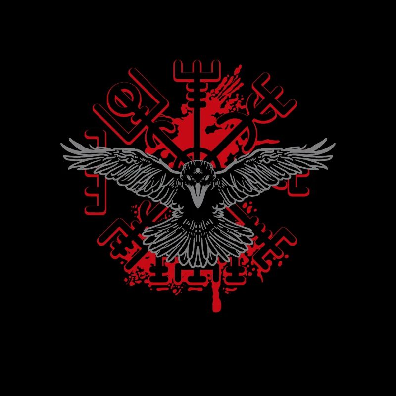 Wikinger Tshirt Viking Valhalla Walhalla Gott Odin