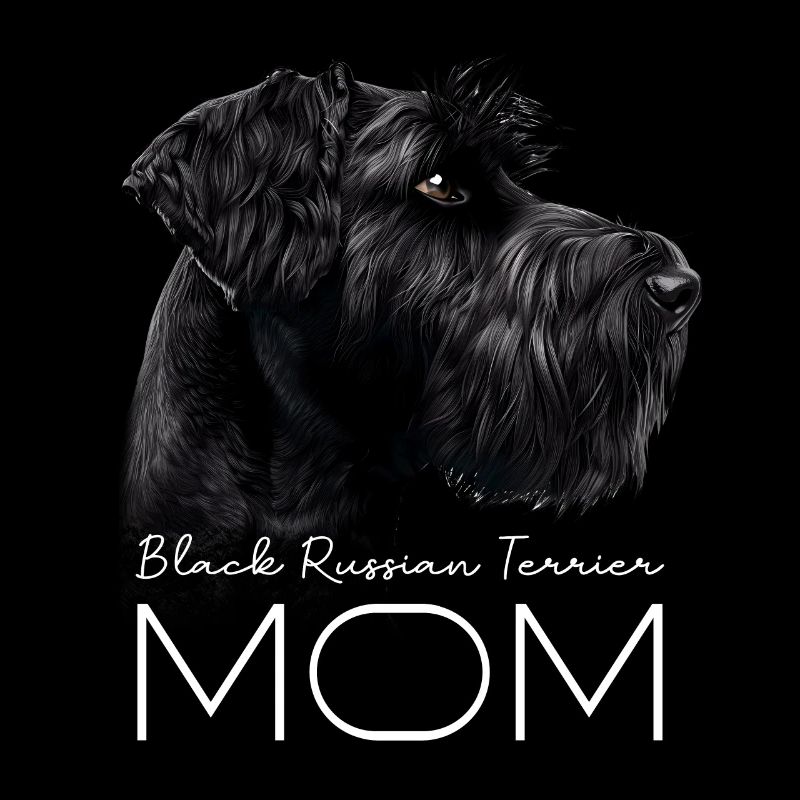Black Russian Terrier Mom