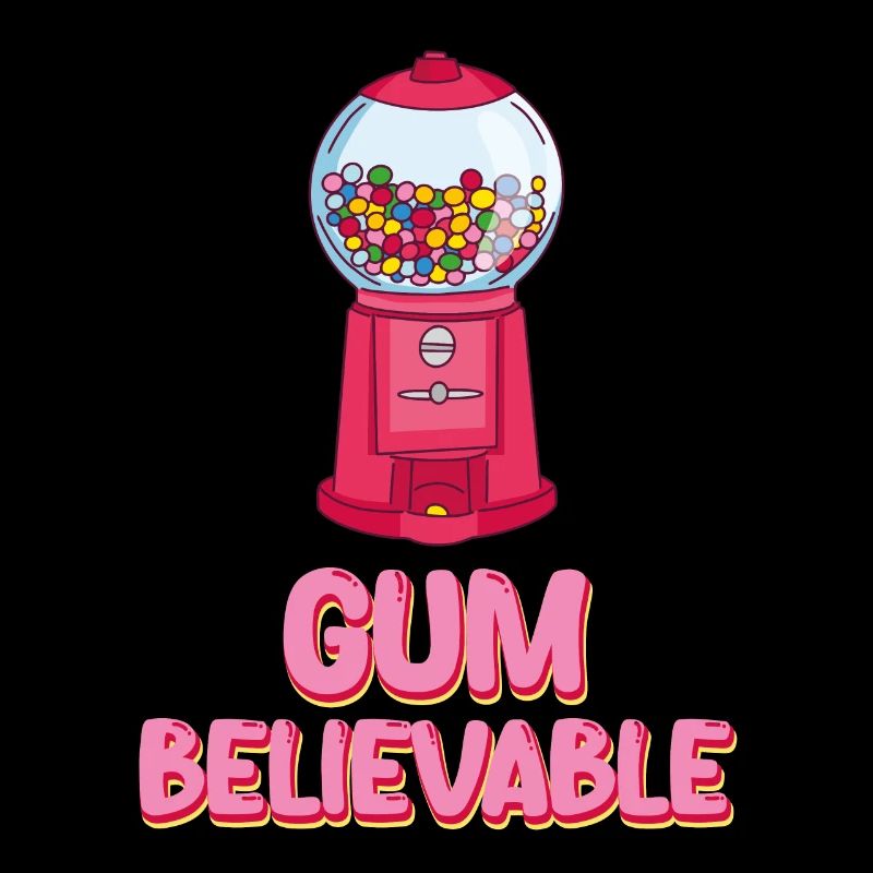 Chewing-gum crédible Chewing-gum Jeu de mots chewing-gums