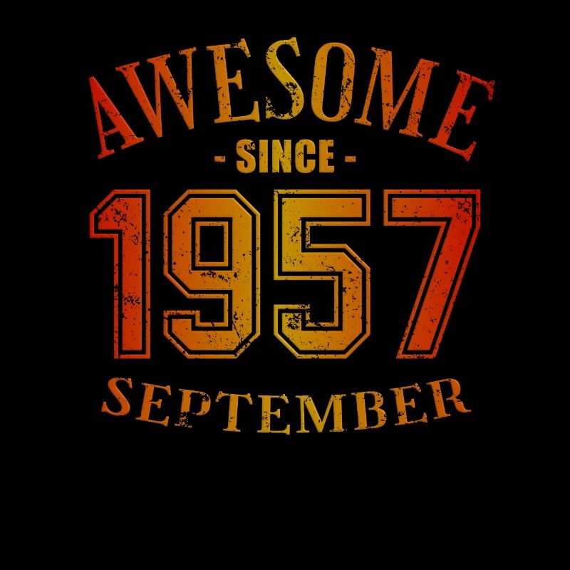September 1957 - Geburtstag im September Awesome
