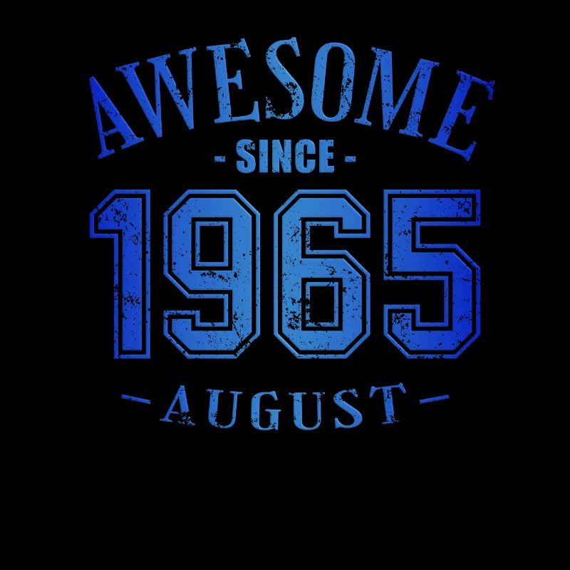 August 1965 - Geburtstag im August Awesome